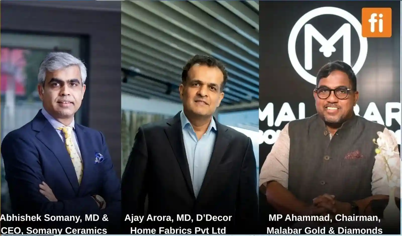 विरासत से विज़न तक: अजय अरोड़ा, अभिषेक सोमानी और एमपी अहमद की नेतृत्व यात्रा