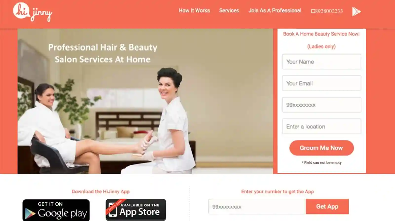 Beauty & wellness start-up HiJinny.com bags angel funding; offers at-home service
