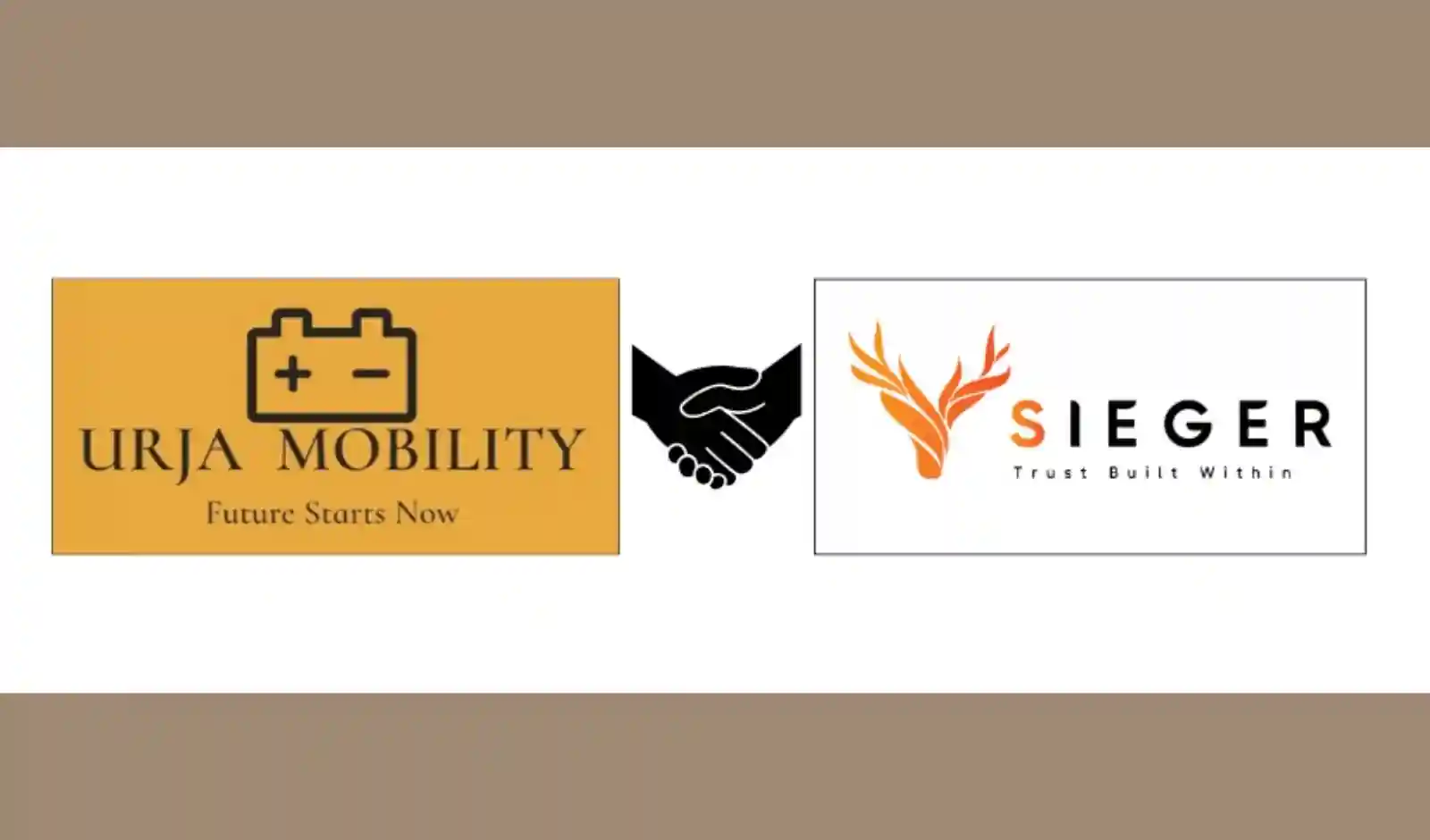Sieger Technologies, Urja Mobility Partner to Launch 2,500 EV Batteries in India