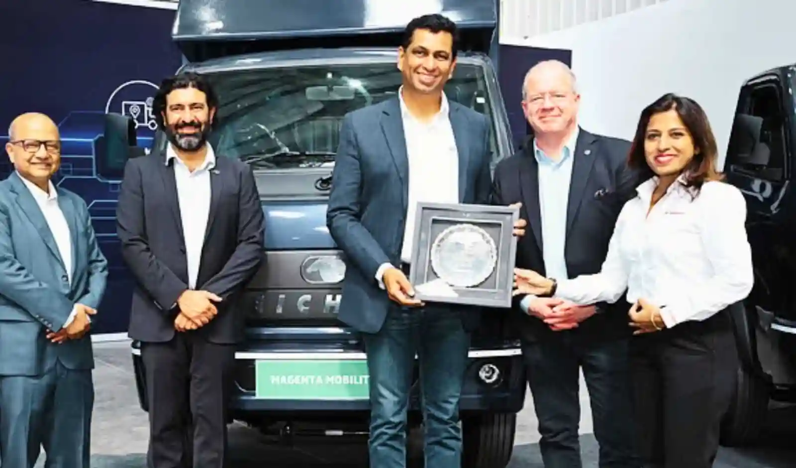 Eicher Trucks Partners with Magenta Mobility to Supply 100 Electric Trucks