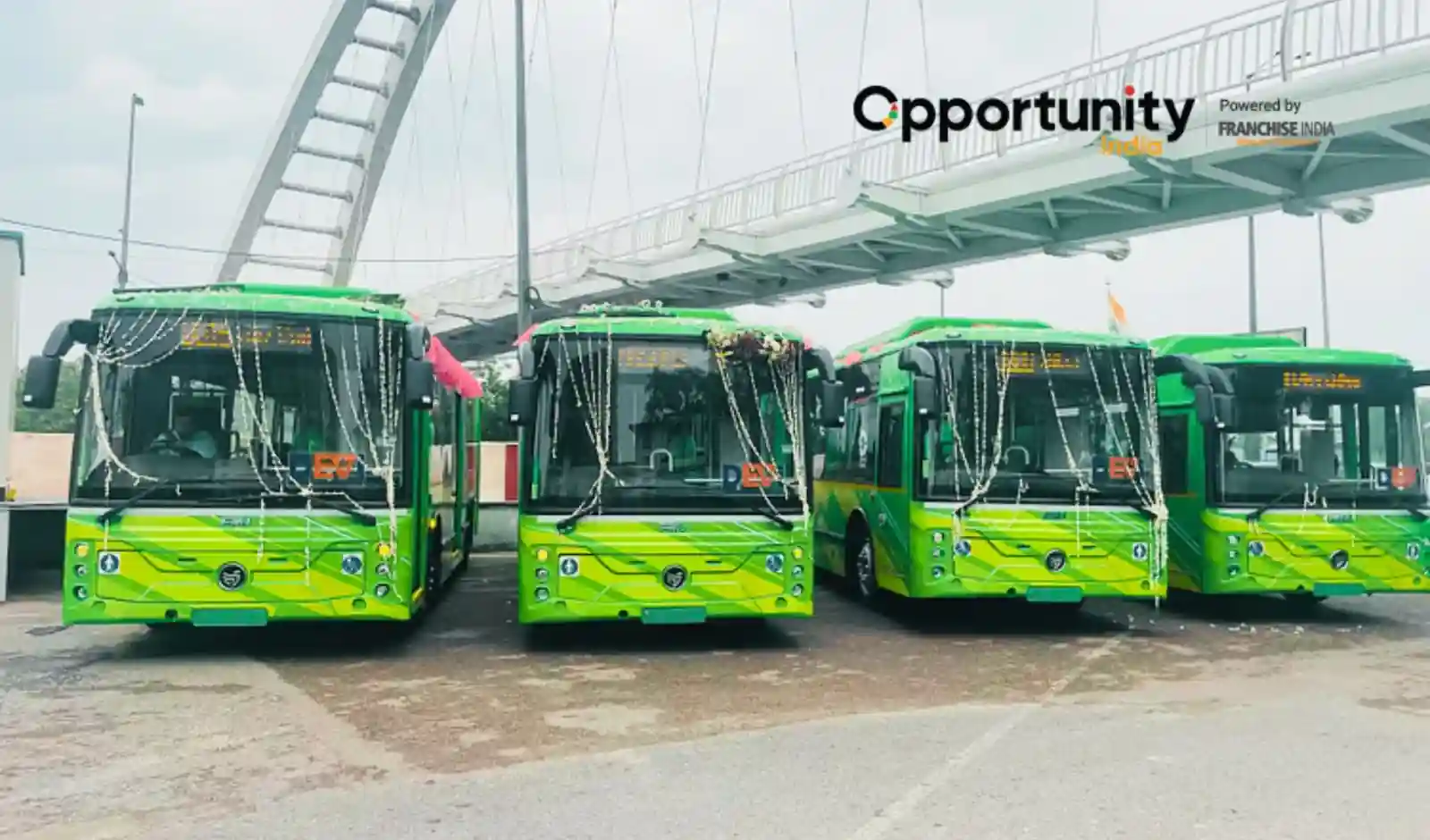 Delhi Rolls Out 400 DEVi Electric Buses for Greener Urban Travel
