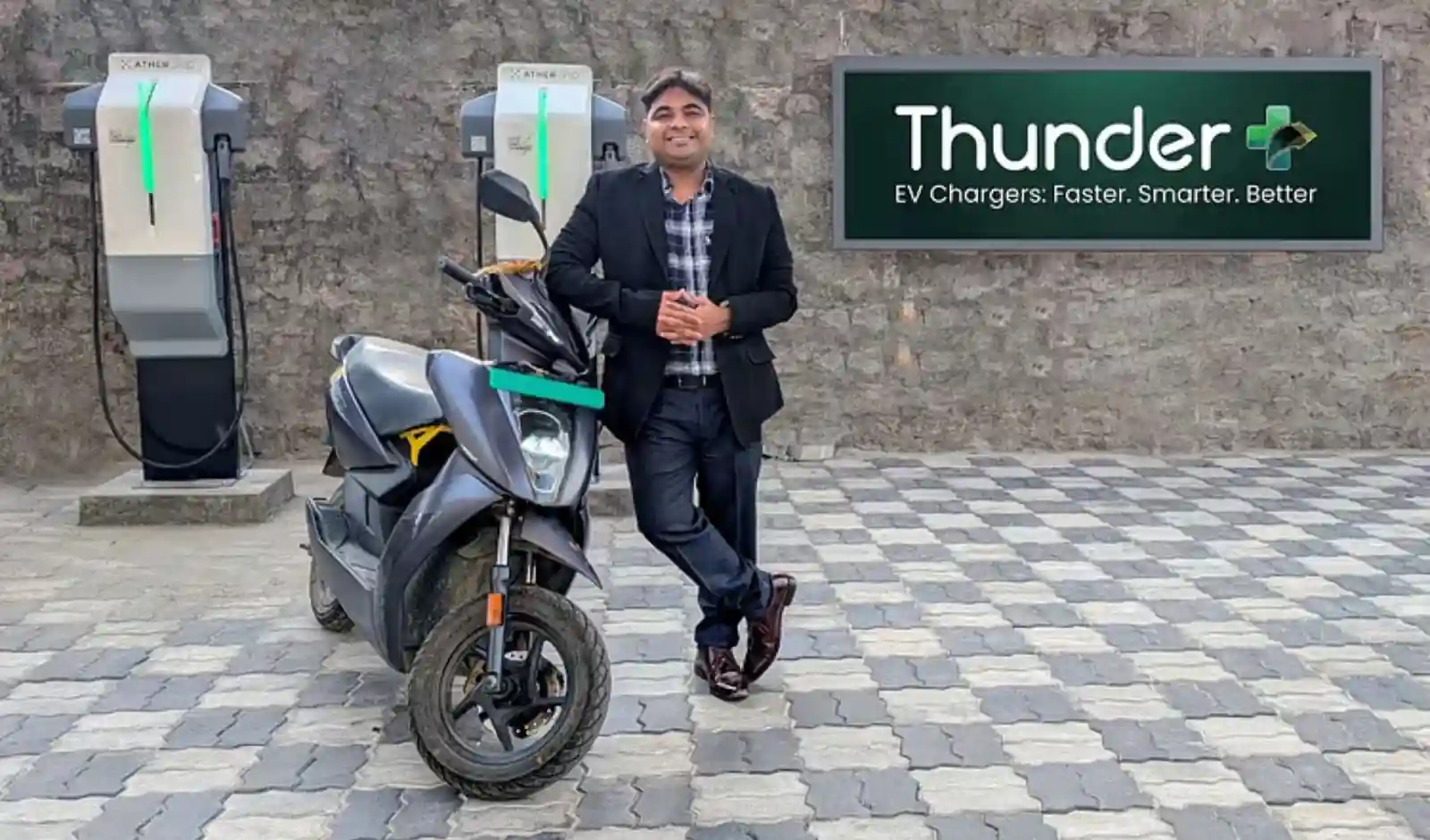 Ather Partners with ThunderPlus to Expand EV Charging Access