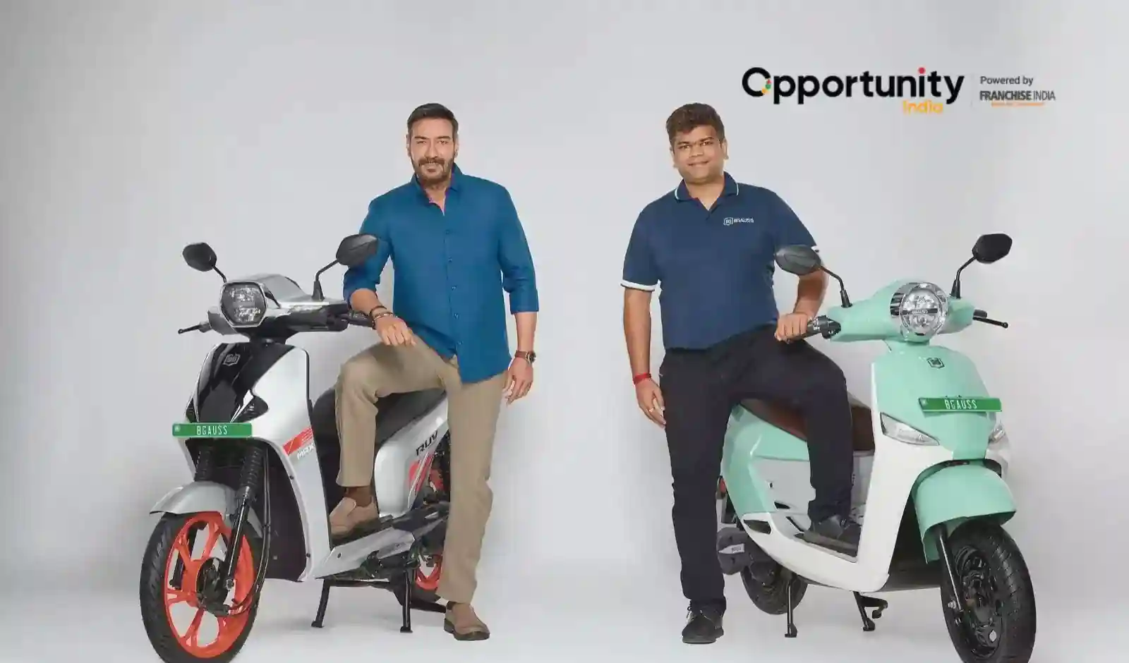 Ajay Devgn Becomes Brand Ambassador for BGauss E-Scooter