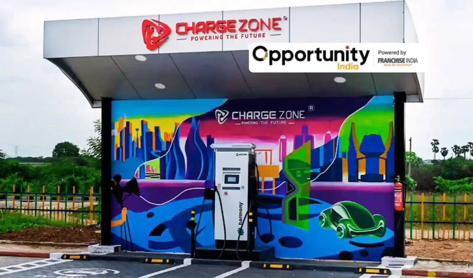 Charge Zone Launches 'Shwa' to Blend EV Charging with Public Art