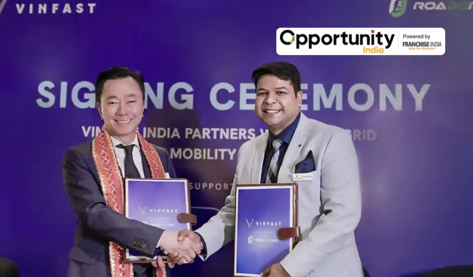 VinFast Partners with RoadGrid to Strengthen EV Service Network in India