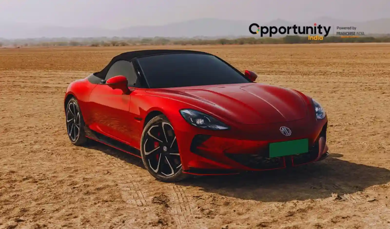 JSW MG Motor Launches Cyberster Electric Roadster at ₹72.49 Lakh