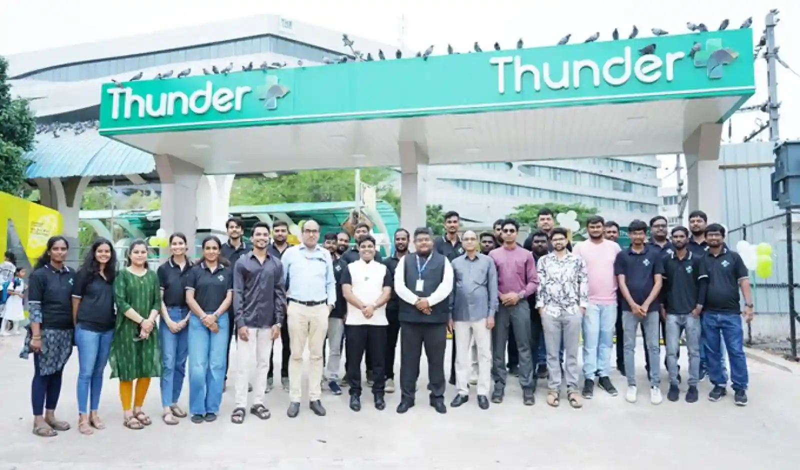 ThunderPlus Unveils 2nd Franchise EV Charging Station in Collaboration with South Central Railway
