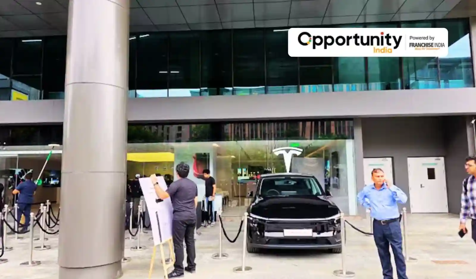 Tesla Opens Second Showroom in Delhi Aerocity