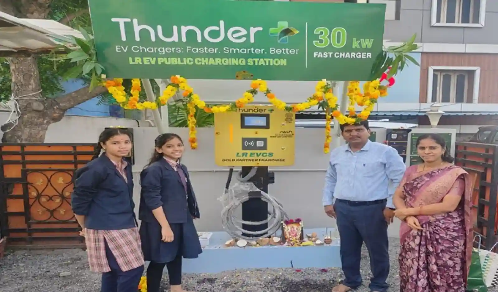 ThunderPlus Launches Andhra Pradesh’s First Women-Owned EV Charging Franchise