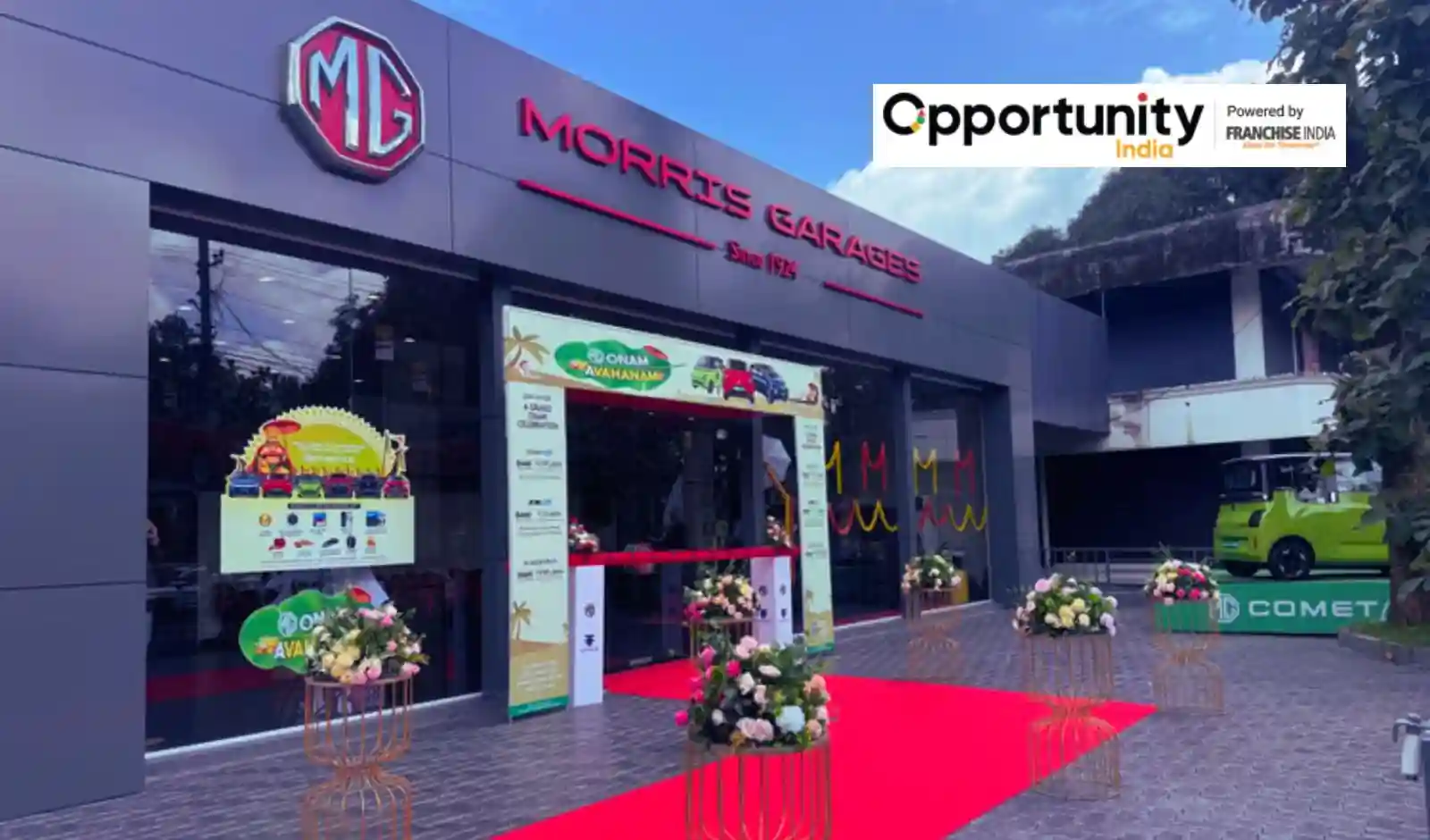 जेएसडब्ल्यू एमजी मोटर इंडिया ने केरल में नया शोरूम शुरू किया