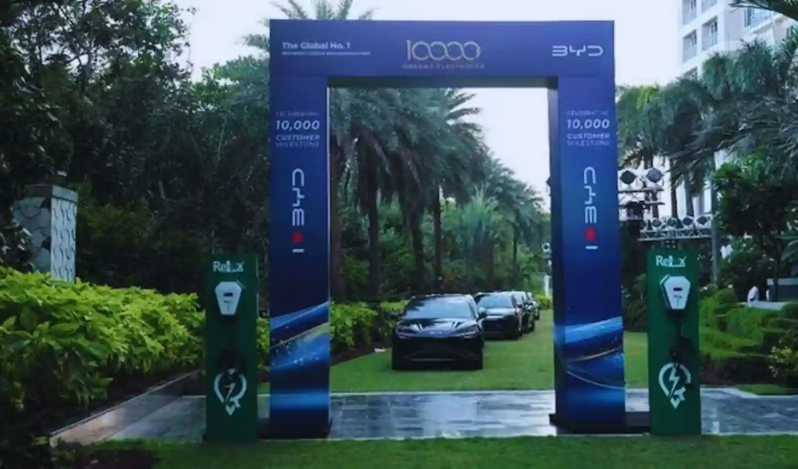 BYD India Delivers 10,000th Electric Vehicle, Marks Major Milestone