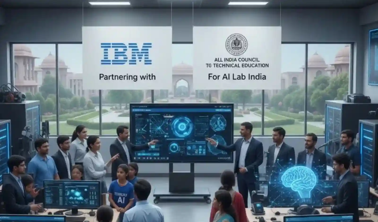AICTE और IBM ने भारत में AI लैब शुरू करने के लिए किया समझौता