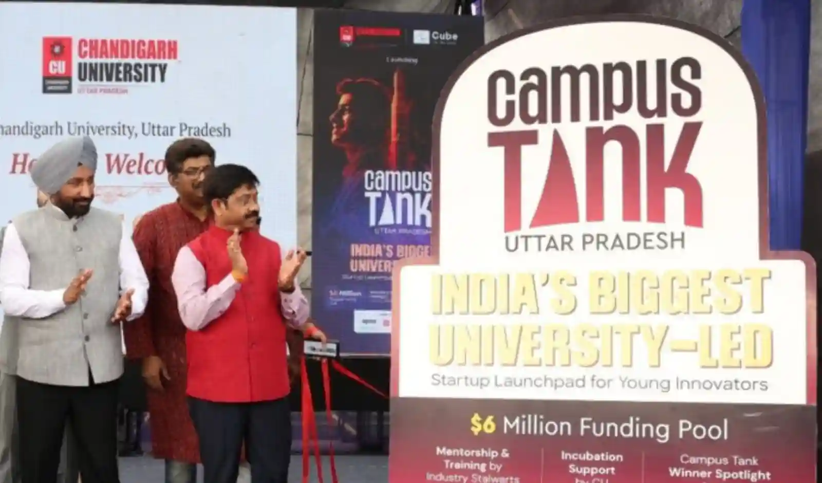 Chandigarh University Launches 'Campus Tank', Connects 1,000 Startups with $6 Million in Funding
