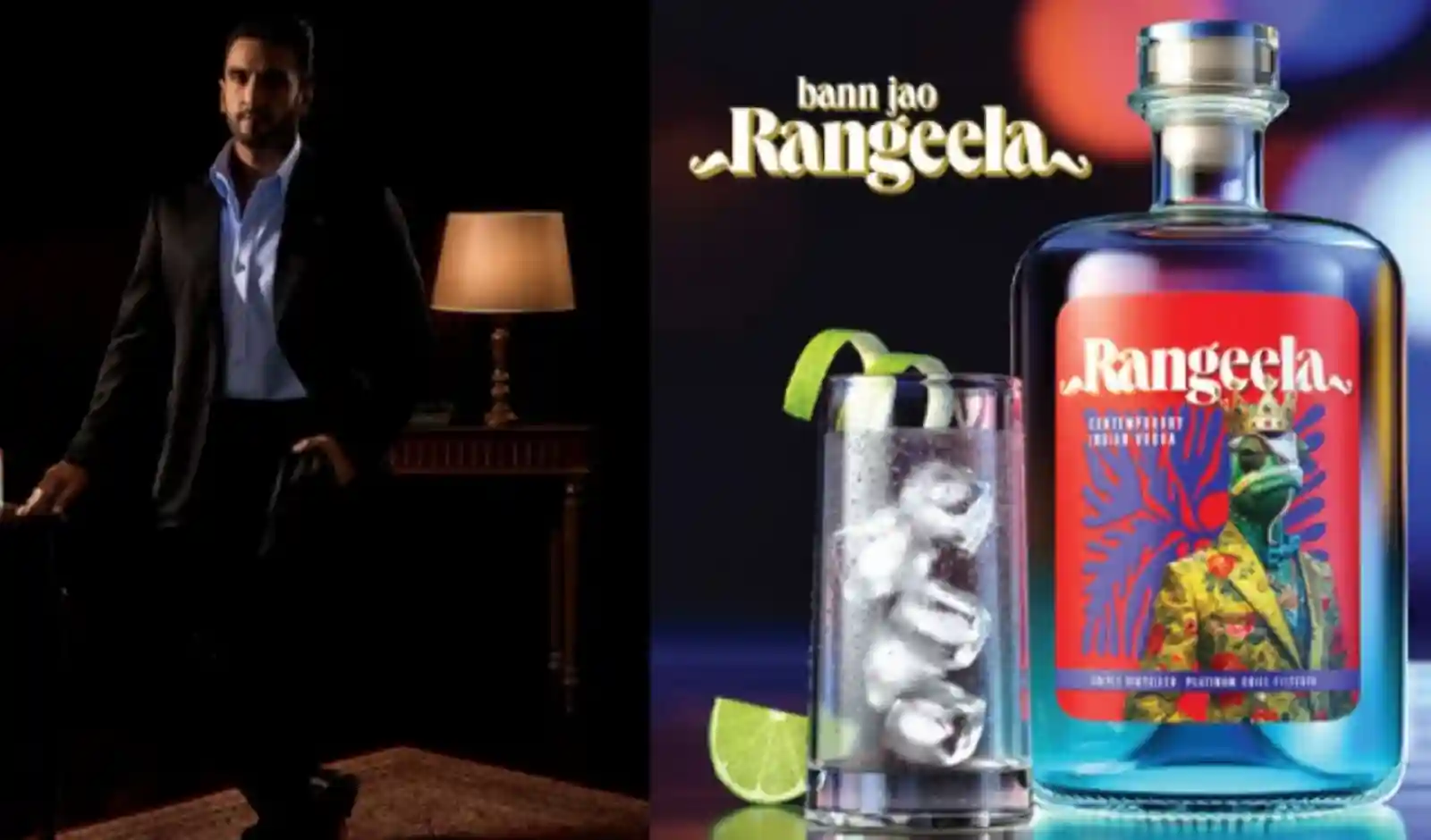Ranveer Singh Introduces Rangeela Vodka with ABD Maestro Pvt. Ltd.