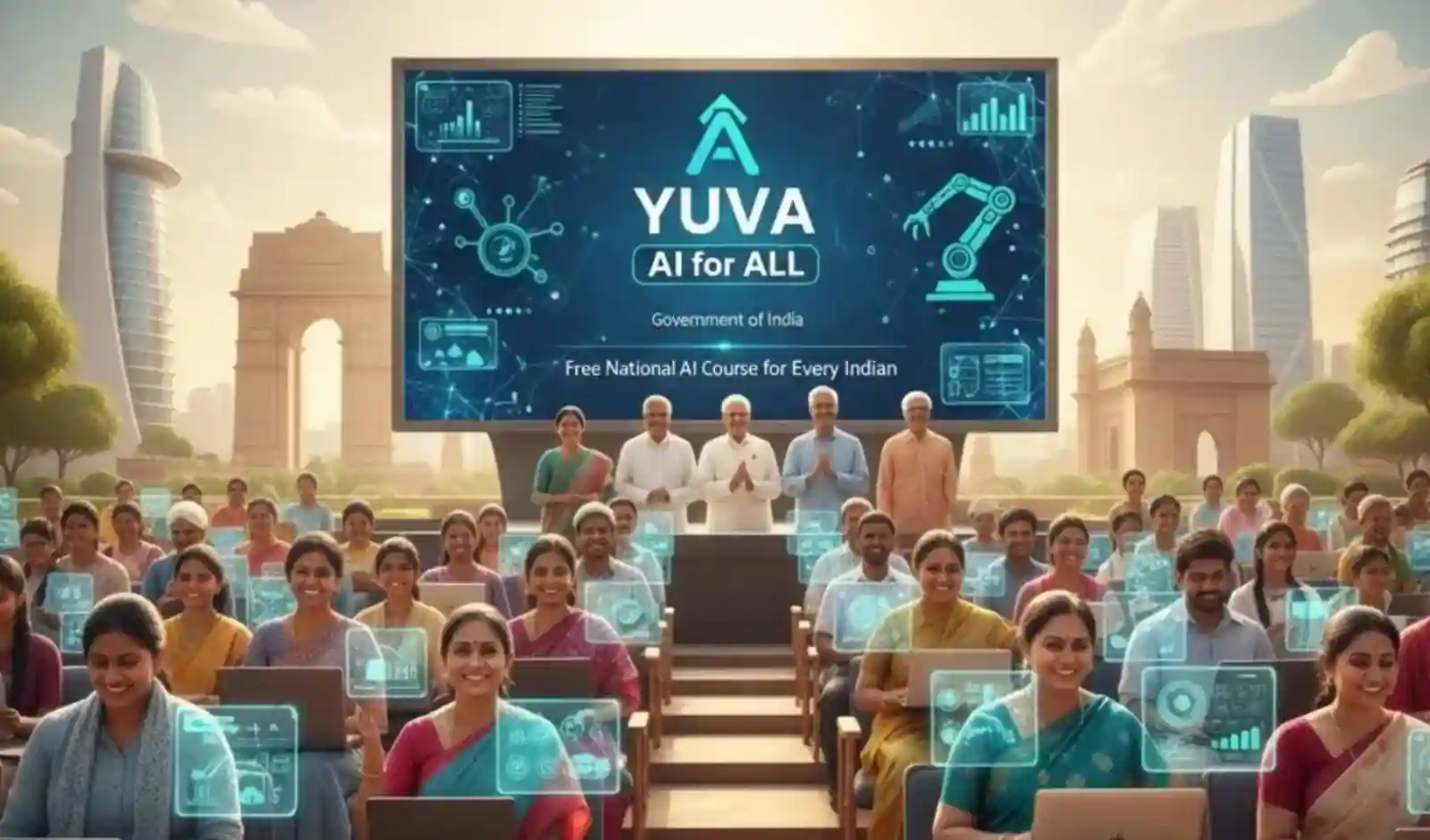 'Yuva AI For All' Course Launched Which Will Help You Become an AI Expert and Provide a Free Government Certificate