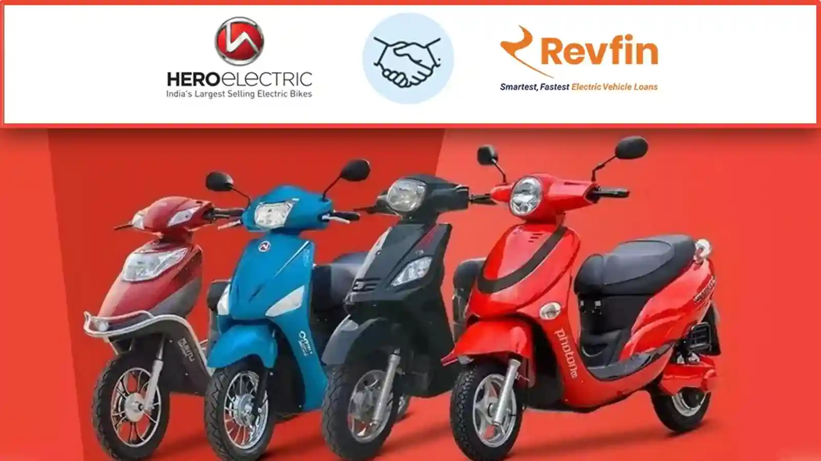 Hero Electric And RevFin Partnership To Provide Loans To Electric Vehicles Riders