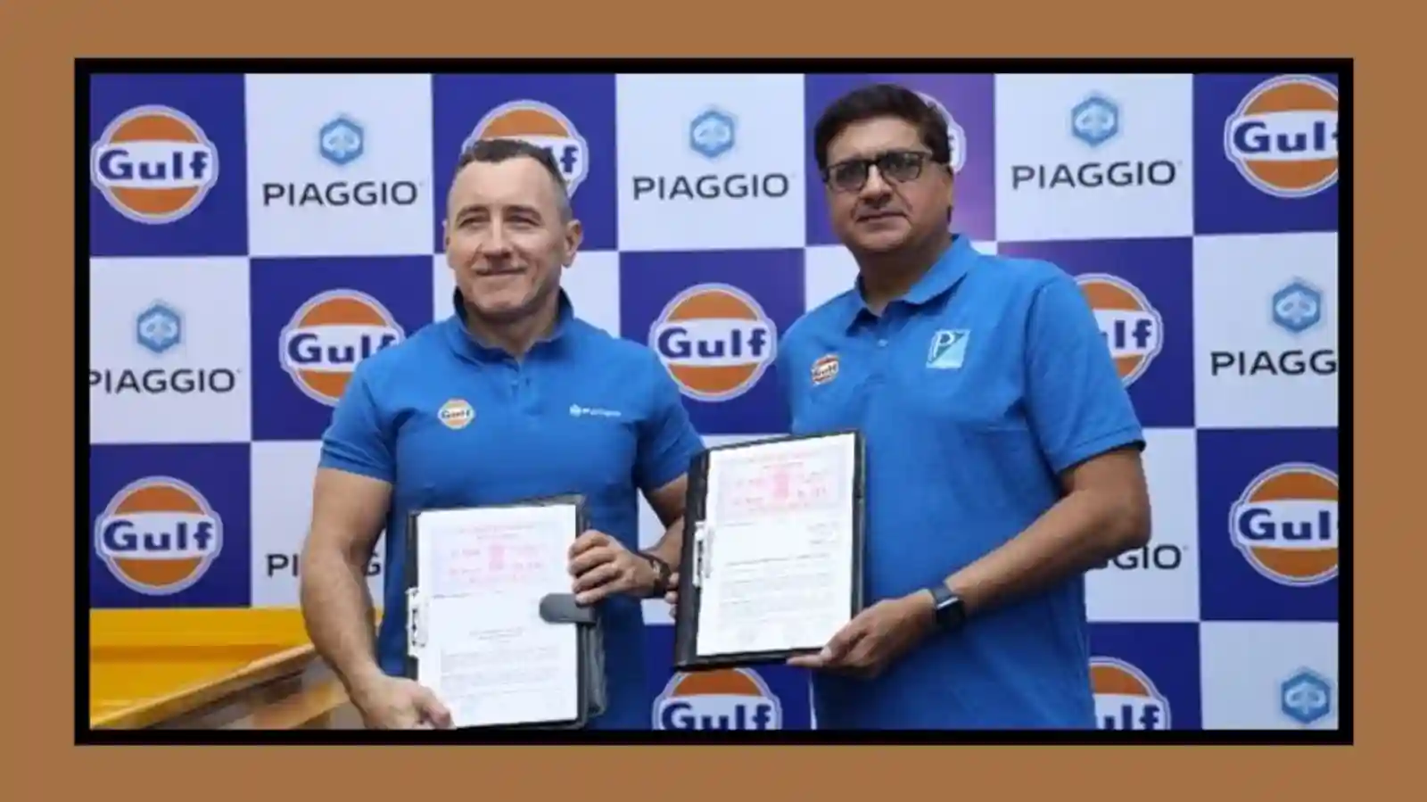 Gulf Oil and Piaggio India Join Forces to Drive Electric Mobility