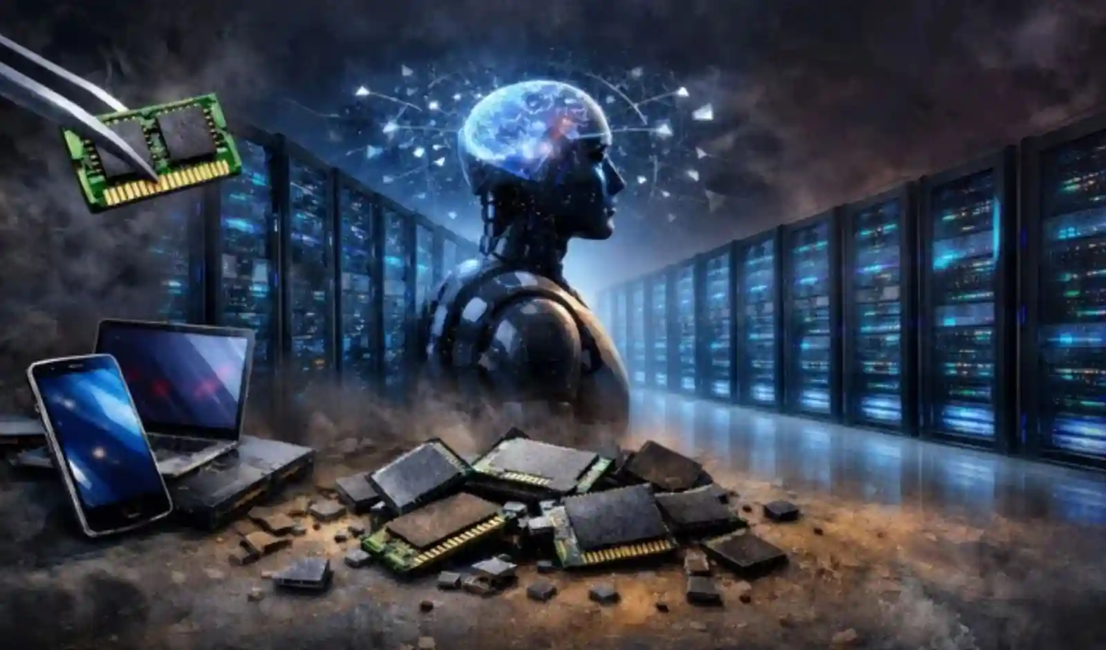 Not Only Smartphones & PCs; Memory Chip Shortage To Hit India's AI, Datacenter Push