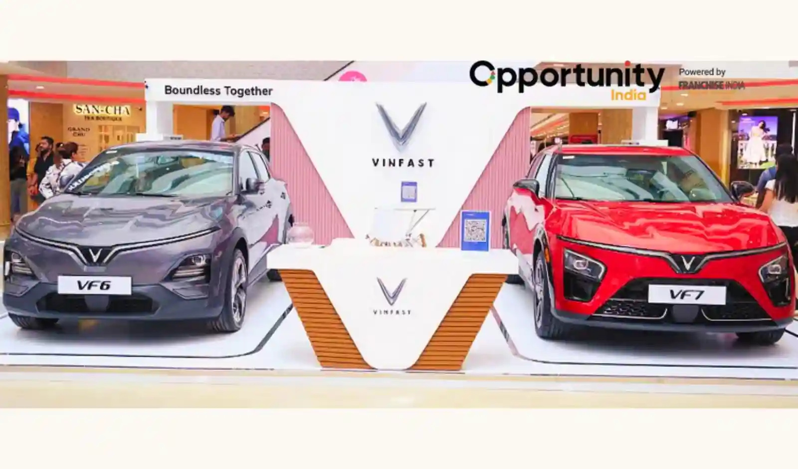 VinFast Showcases Electric SUVs at Major Malls in India