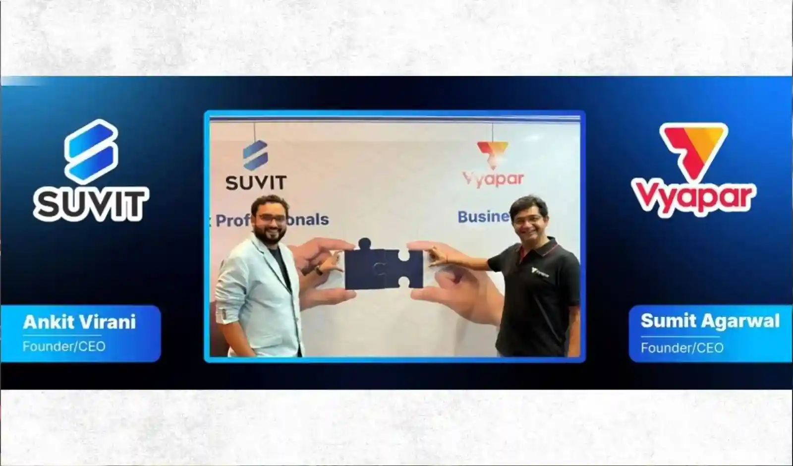 Vyapar-Suvit  के करार से MSMEs को मिलेगा फायदा, टैक्स प्रोसेस होंगा फास्ट