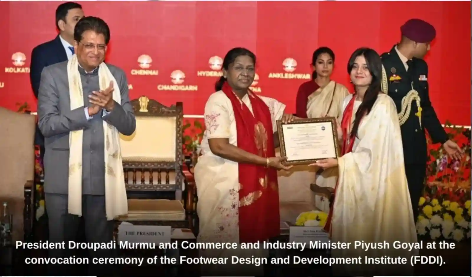 President Murmu Urges Expansion of India’s Footwear Sector to Boost Exports