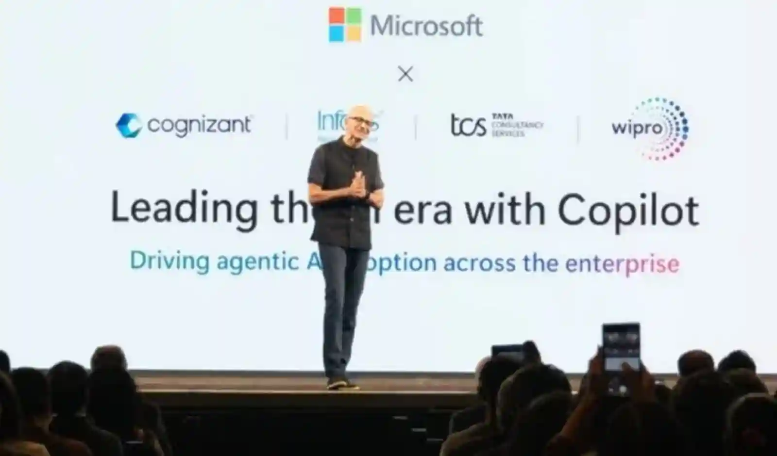 Microsoft Announces Strategic Partnerships with Cognizant, Infosys, TCS & Wipro