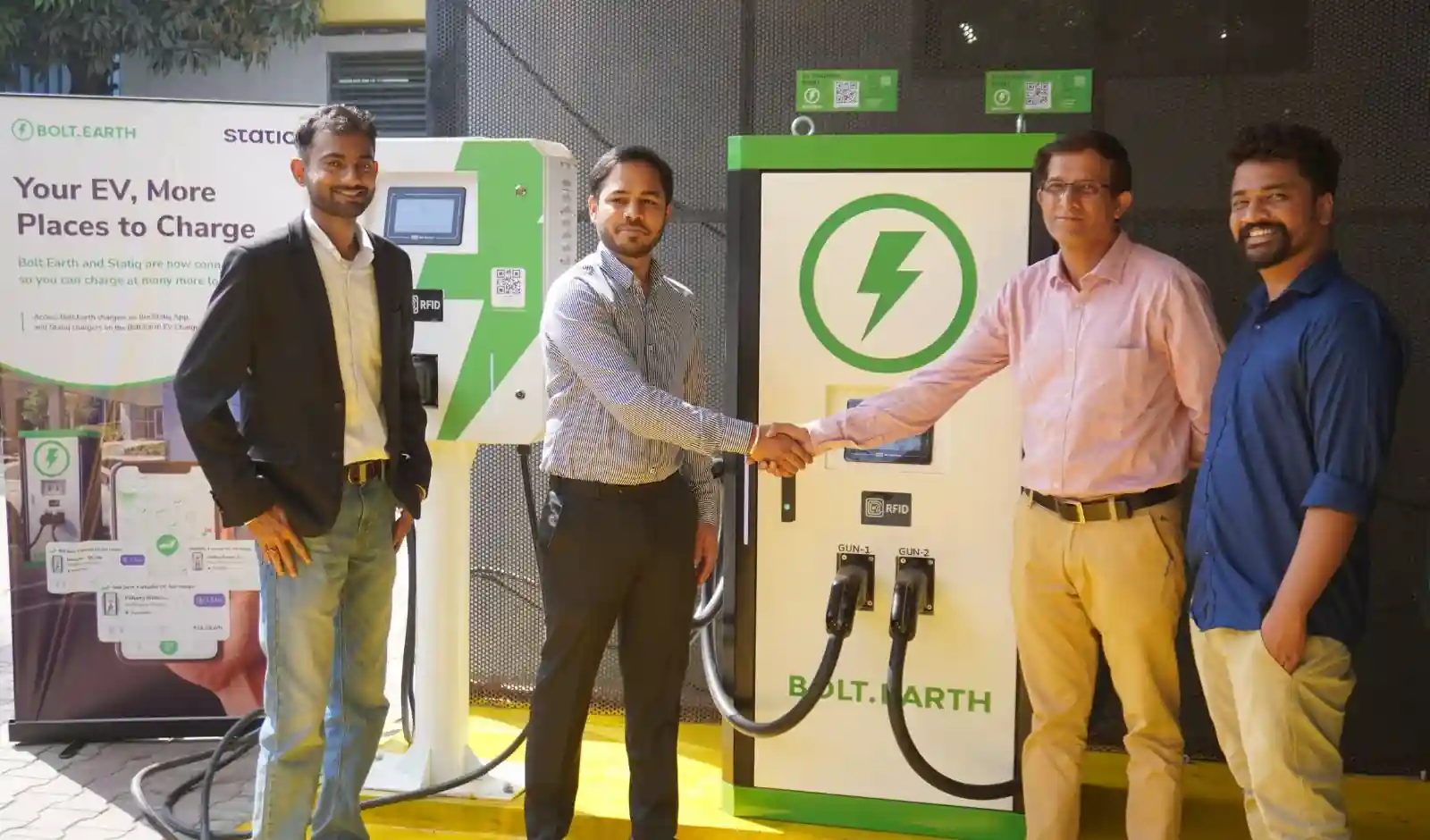 Bolt.Earth and Statiq Partner to Expand EV Fast-Charging Network