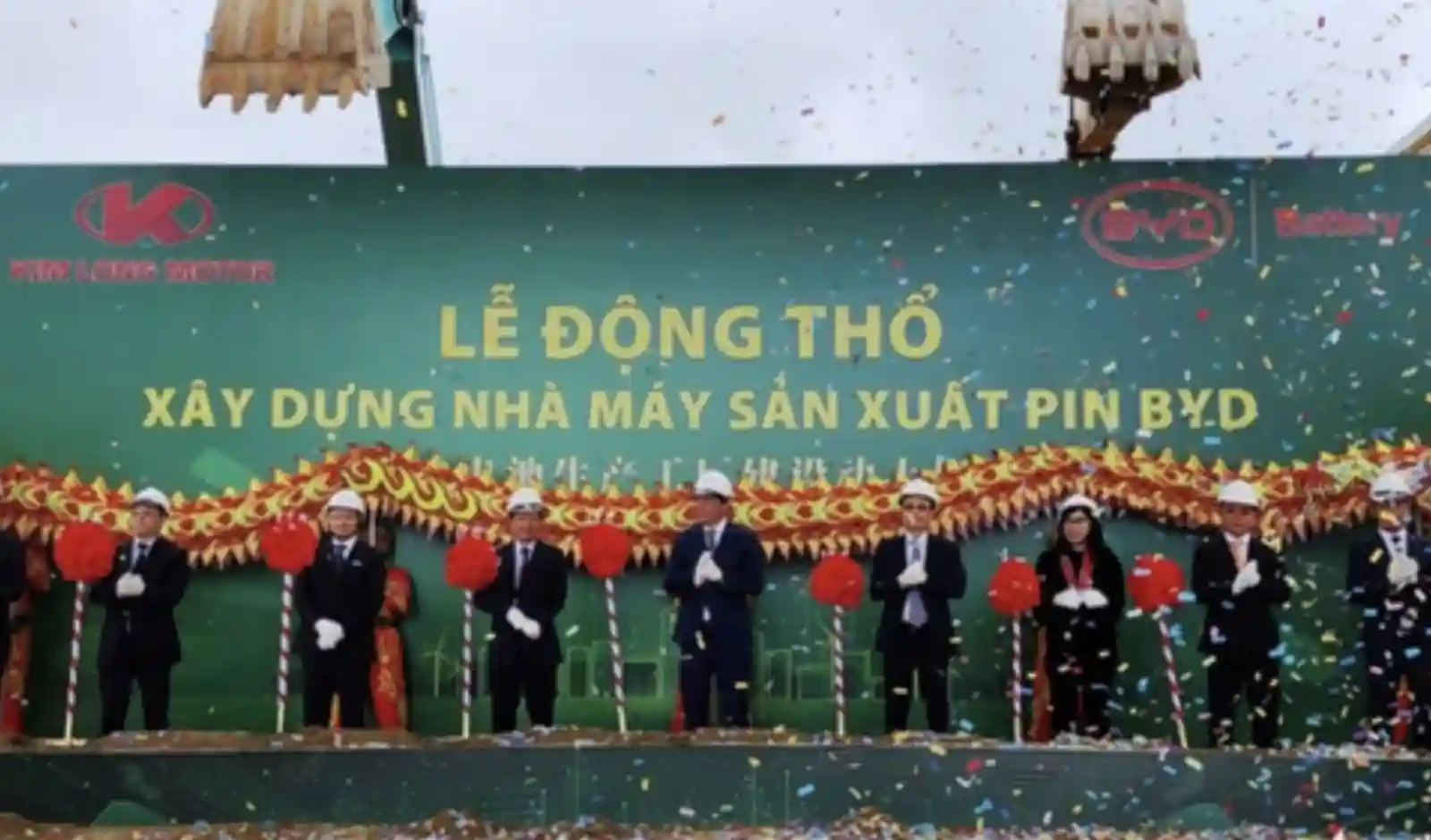 Kim Long Motor and BYD to Build $130M EV Battery Plant in Vietnam