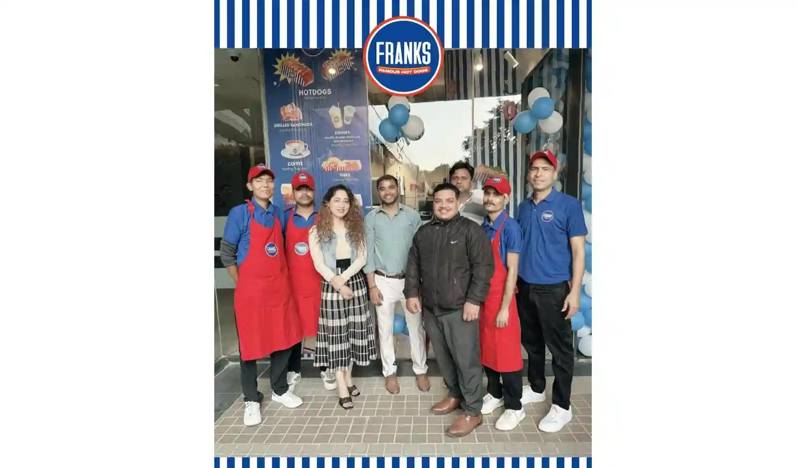 Frank’s Hot Dogs Launches 14th Store in Gurugram, Eyes 300 Outlets in 5 Years
