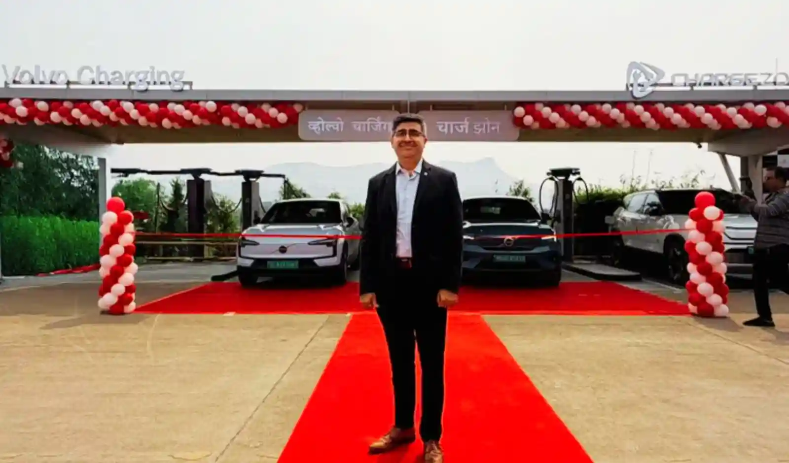 Volvo and ChargeZone Launch EV Charging Station on Mumbai–Nashik Highway