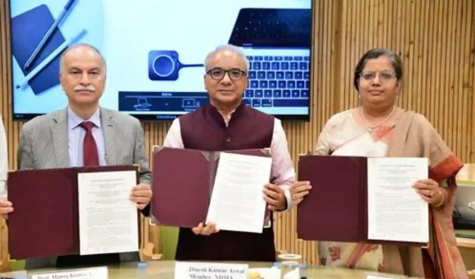 Promoting Research in Disaster Management: Three Key Institutions NDMA, AcSIR and CSIR-NIScPR Join Hands