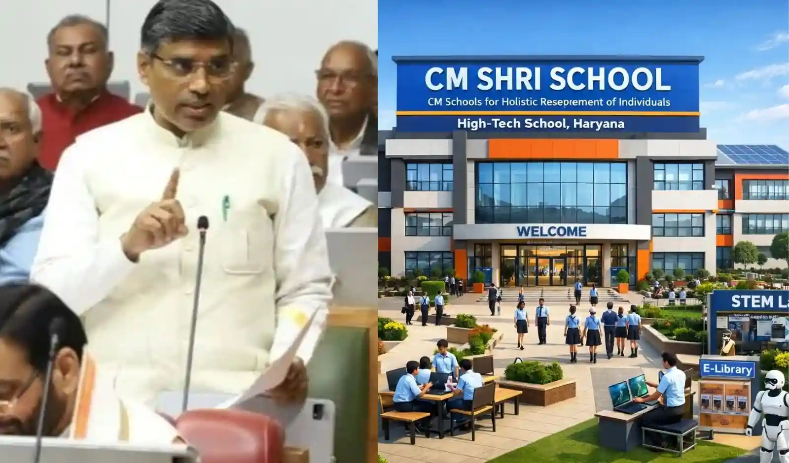 शिक्षा के क्षेत्र में बड़ा कदम: हरियाणा में शुरू होगी मुख्यमंत्री श्री विद्यालय योजना