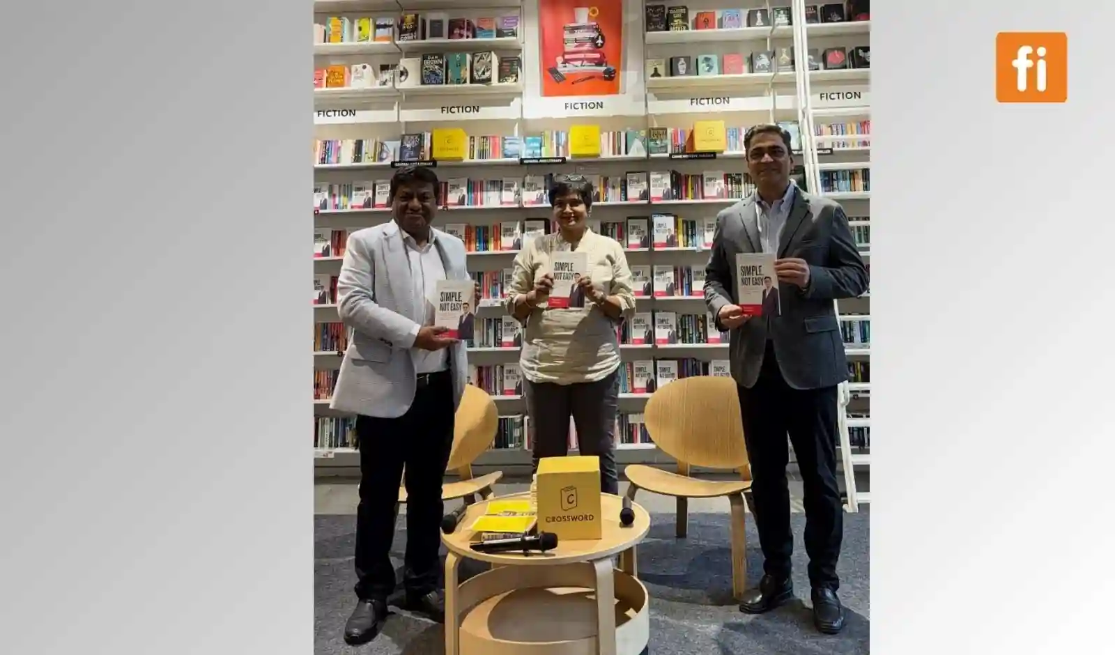 Rajneesh Mahajan, Launches Simple, Not Easy at Crossword