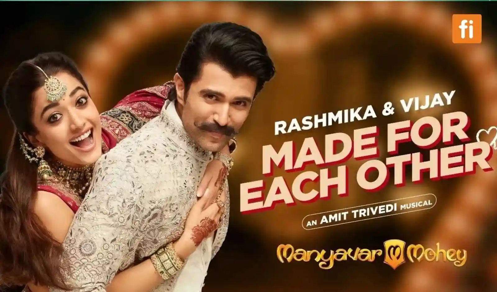 Manyavar Mohey Signs Rashmika Mandanna and Vijay Deverakonda for ‘Made For Each Other’ Campaign
