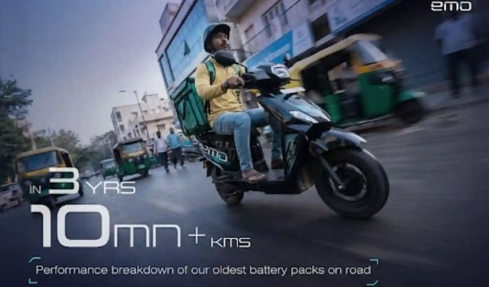 EMO Energy Fleet Batteries Cross 75,000 km Milestone