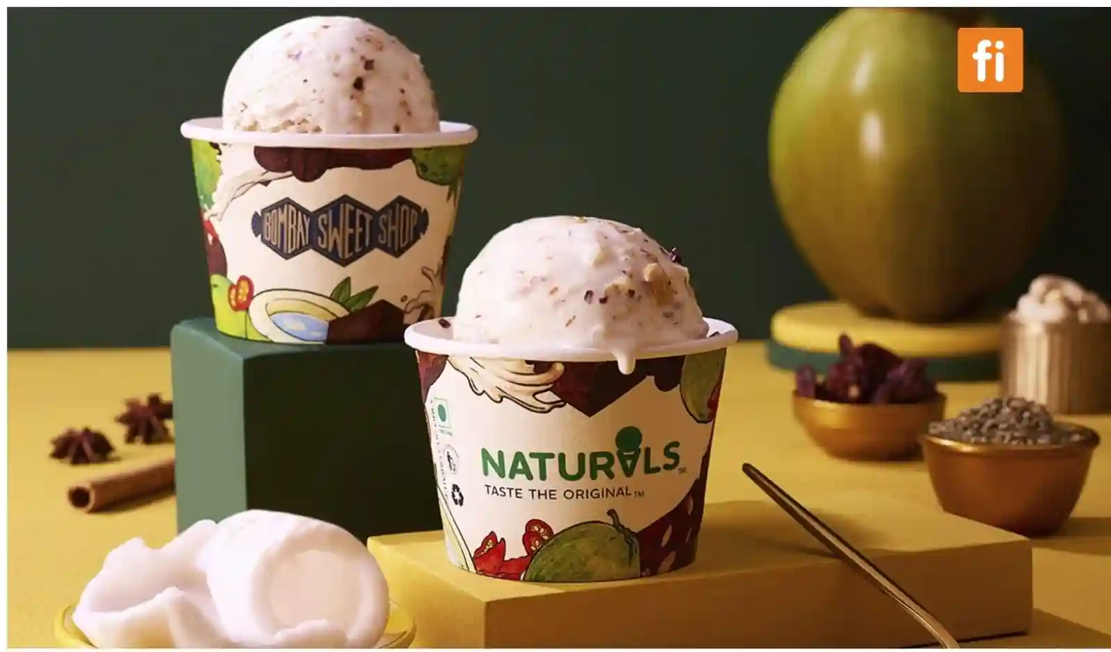 Naturals ice cream partners with Bombay Sweet Shop for the Original Twist Campaign