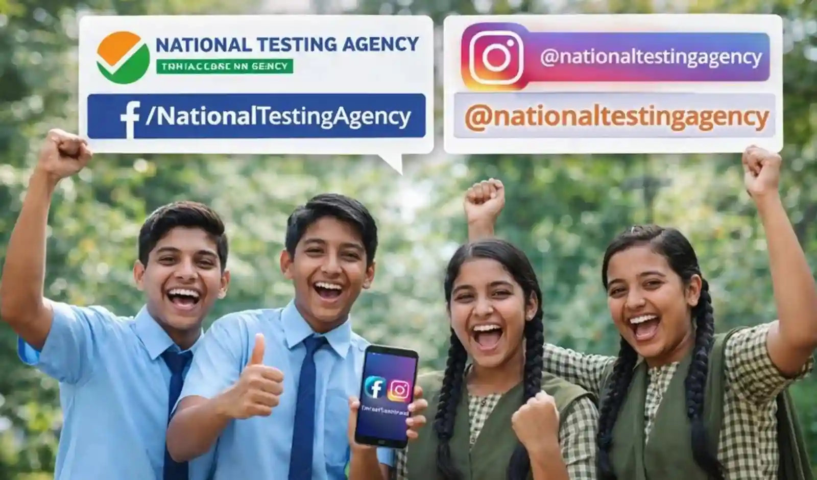 Relief for Students: NTA to Provide Exam Updates Directly on Social Media