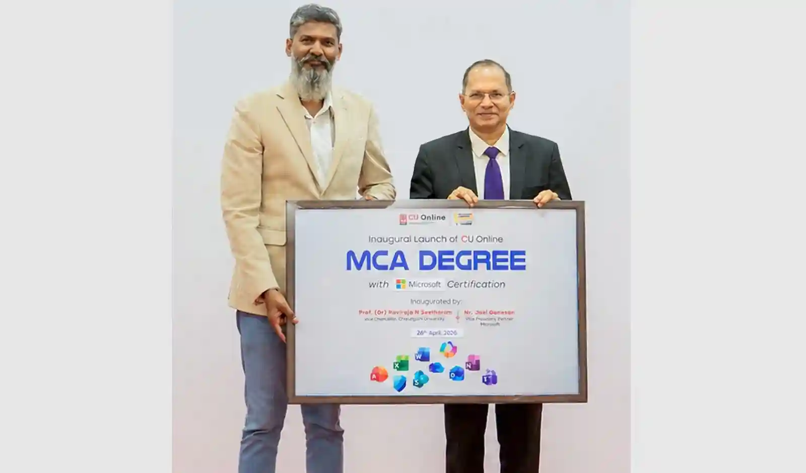 चंडीगढ़ यूनिवर्सिटी ने Microsoft के साथ मिलकर शुरू किया इंडस्ट्री फोकस्ड MCA प्रोग्राम