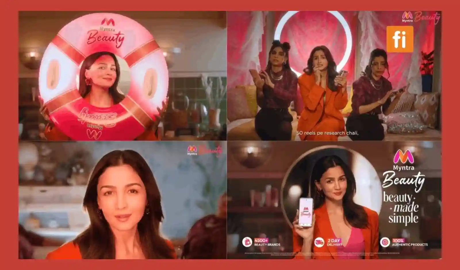 Myntra Unveils ‘Beauty Made Personal’ Campaign Across Makeup Skincare and Beauty with Alia Bhatt