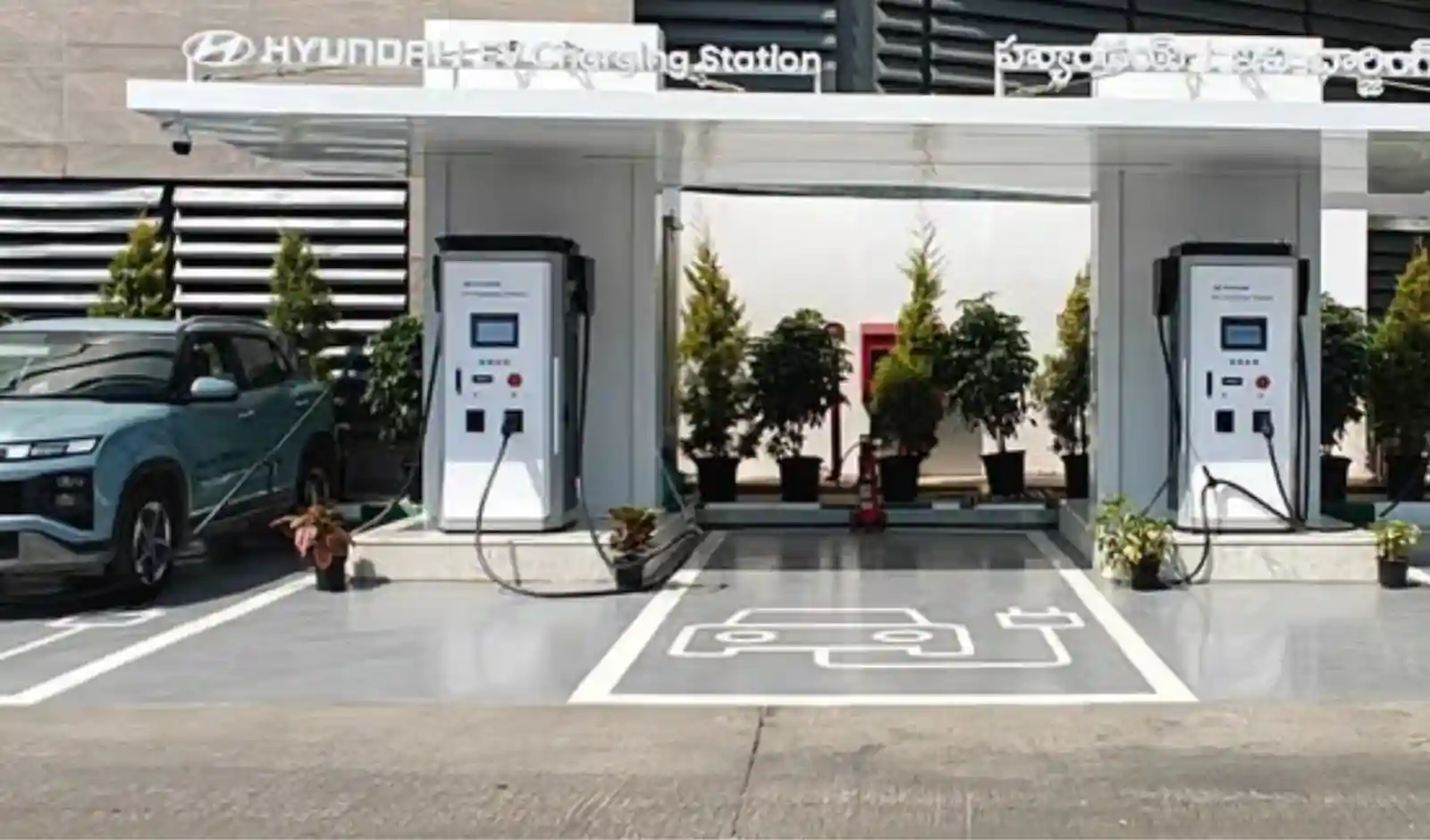 हुंडई 2030 तक लगाएगी 600 DC फास्ट चार्जर