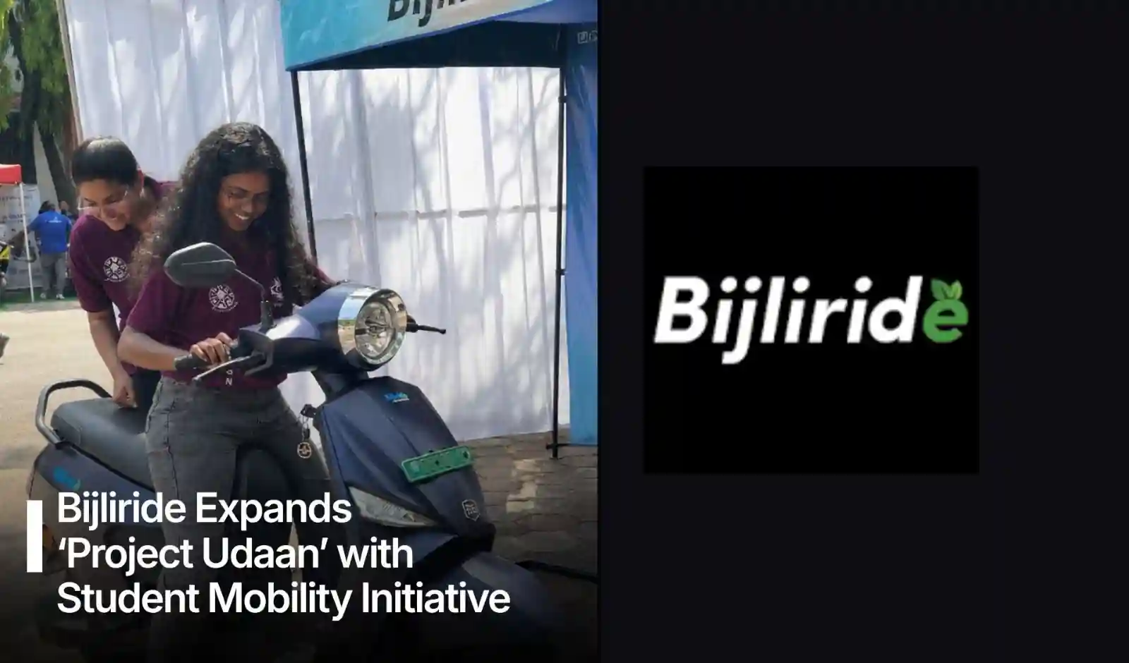 Bijliride का 'Project Udaan' छात्रों को देगा EV रेंटल सुविधा
