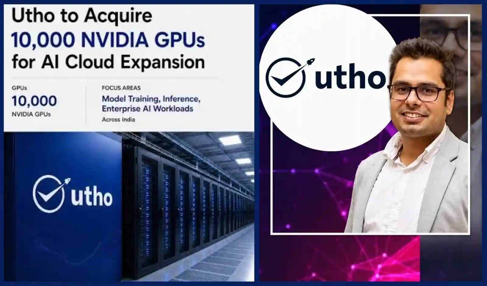 Utho Cloud to Deploy 10,000 GPUs to Boost AI Education, Research and Startups in India