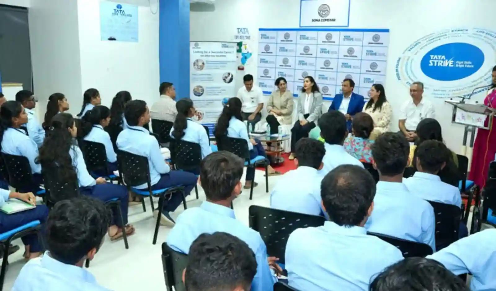 Sona Comstar और Tata STRIVE ने शुरू किया EV स्किल सेंटर