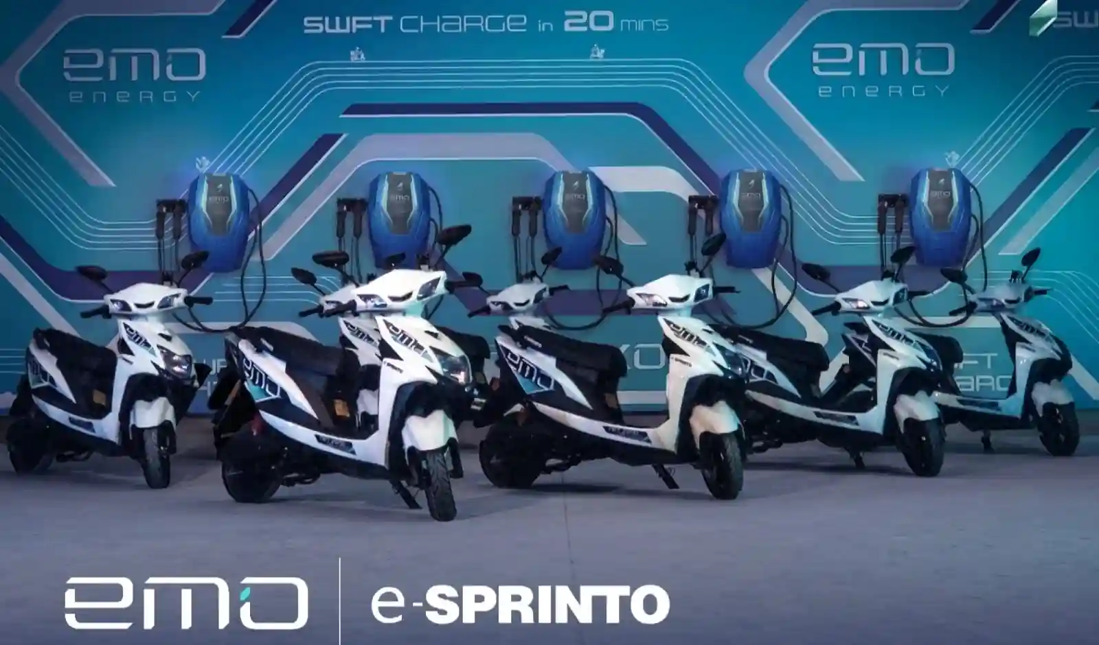 EMO Energy Partners with e-Sprinto to Deploy 8,000 ZenPac-Powered Electric Scooters Across India