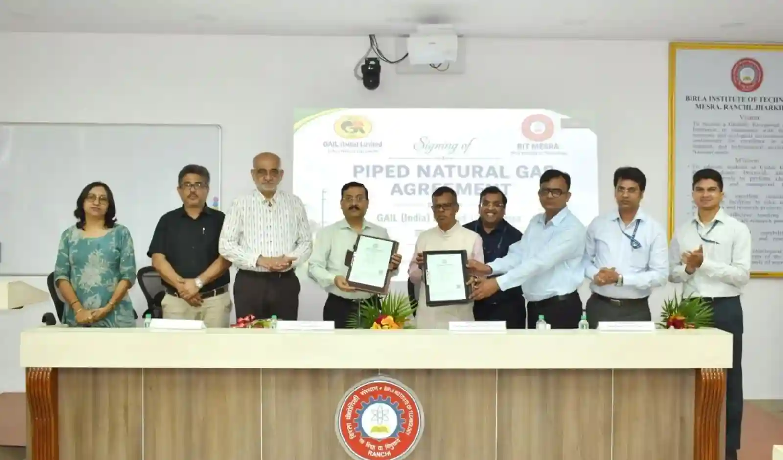 BIT Mesra Campus to Get PNG Network, Partners with GAIL for Clean Energy Infrastructure