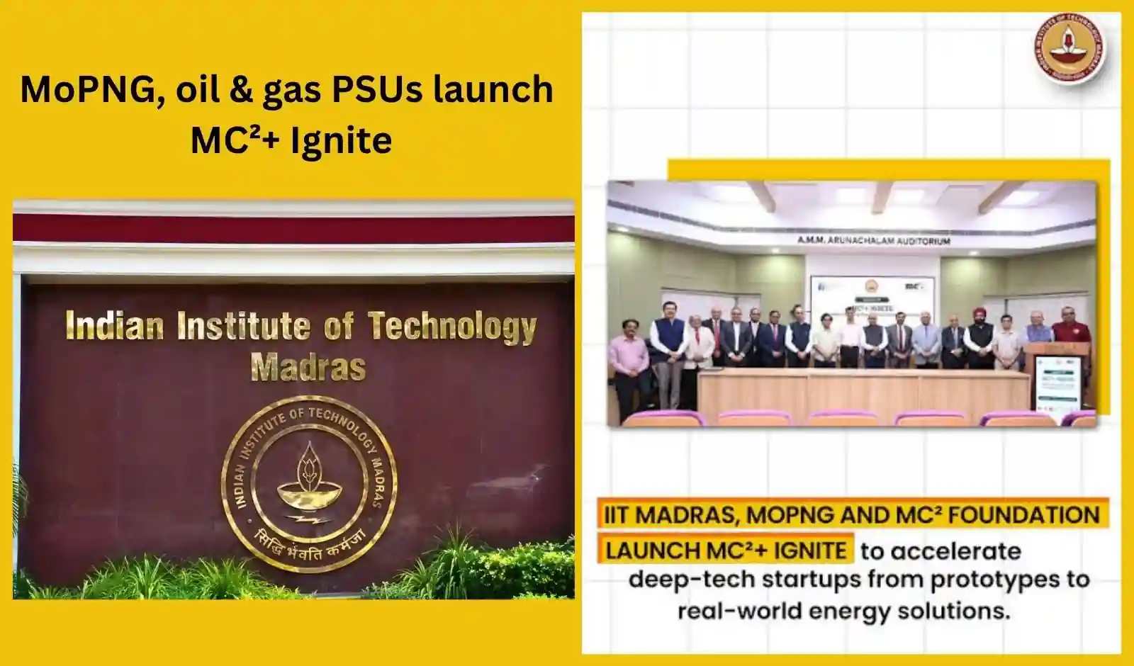 MoPNG, Oil & gas PSUs launch MC²+ IGNITE