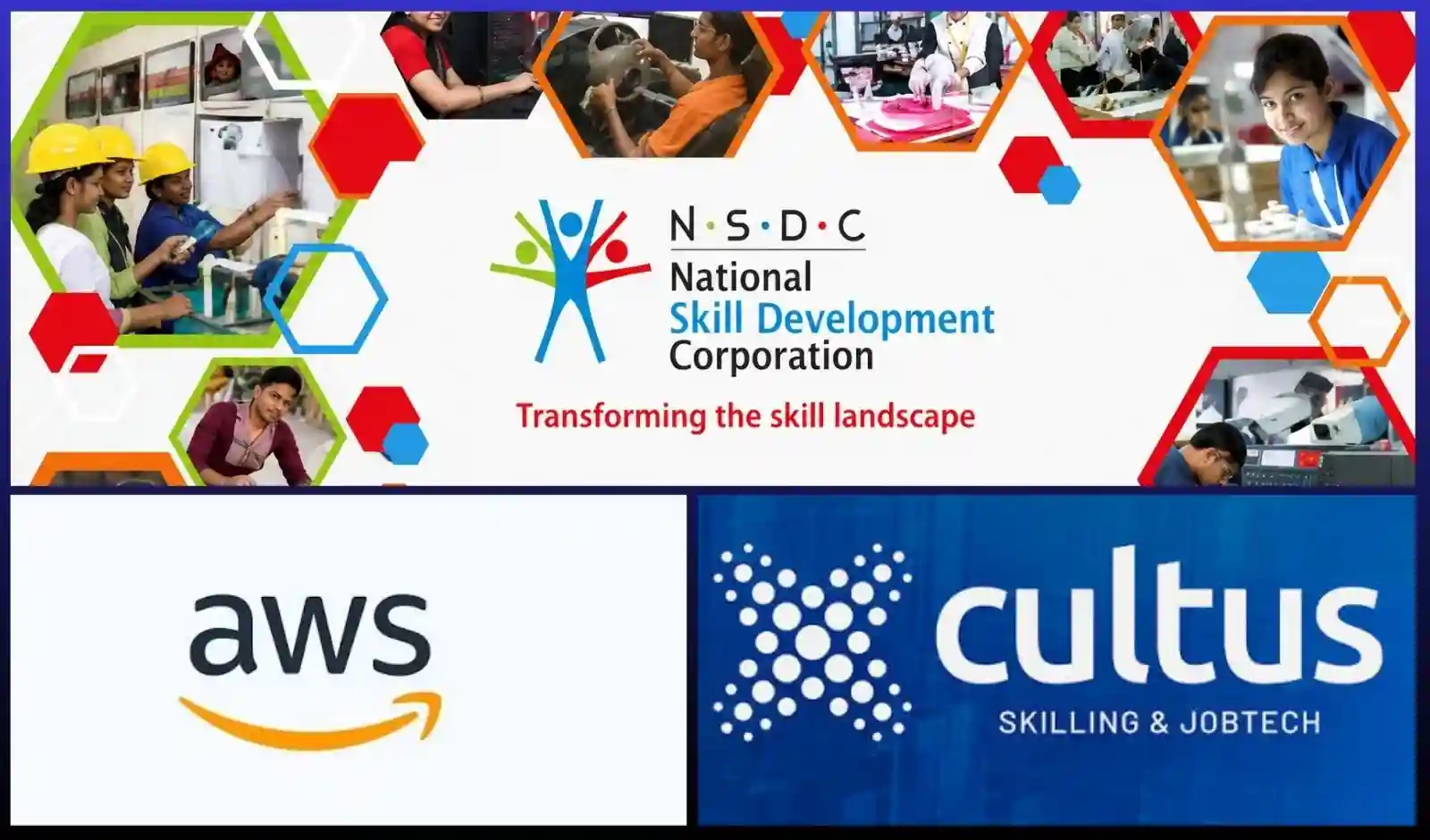NSDC-Cultus Education और AWS की नई पहल, 10,000 युवाओं को जॉब-रेडी क्लाउड और एआई स्किल्स देने का लक्ष्य