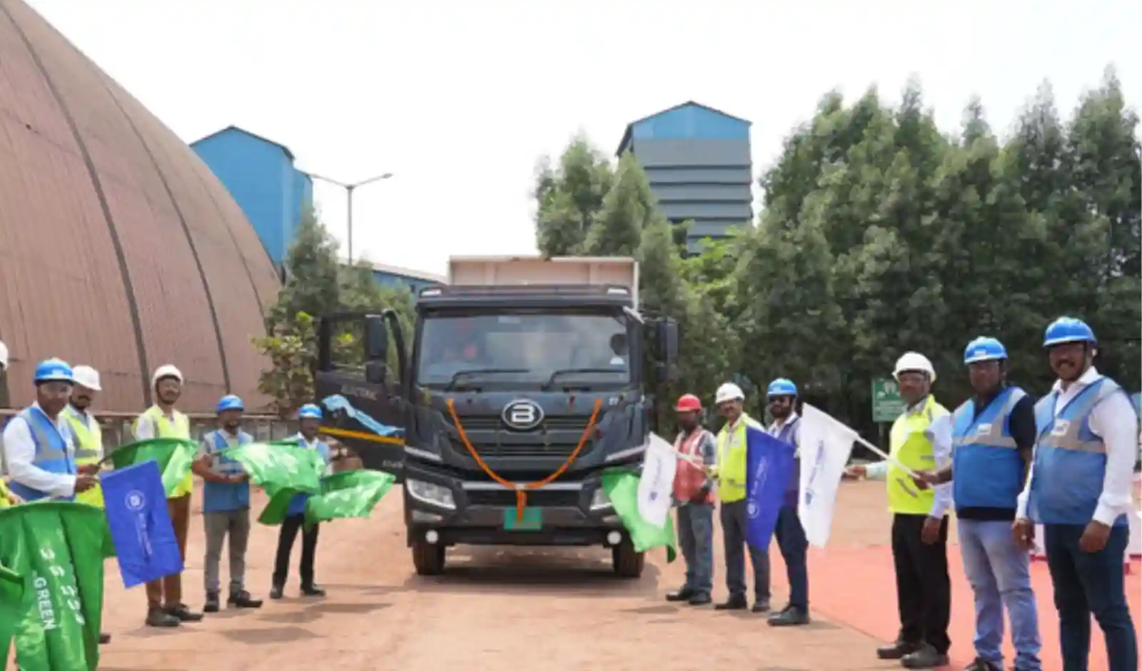 Dalmia Cement Deploys Blue Energy Electric Heavy-Duty Truck