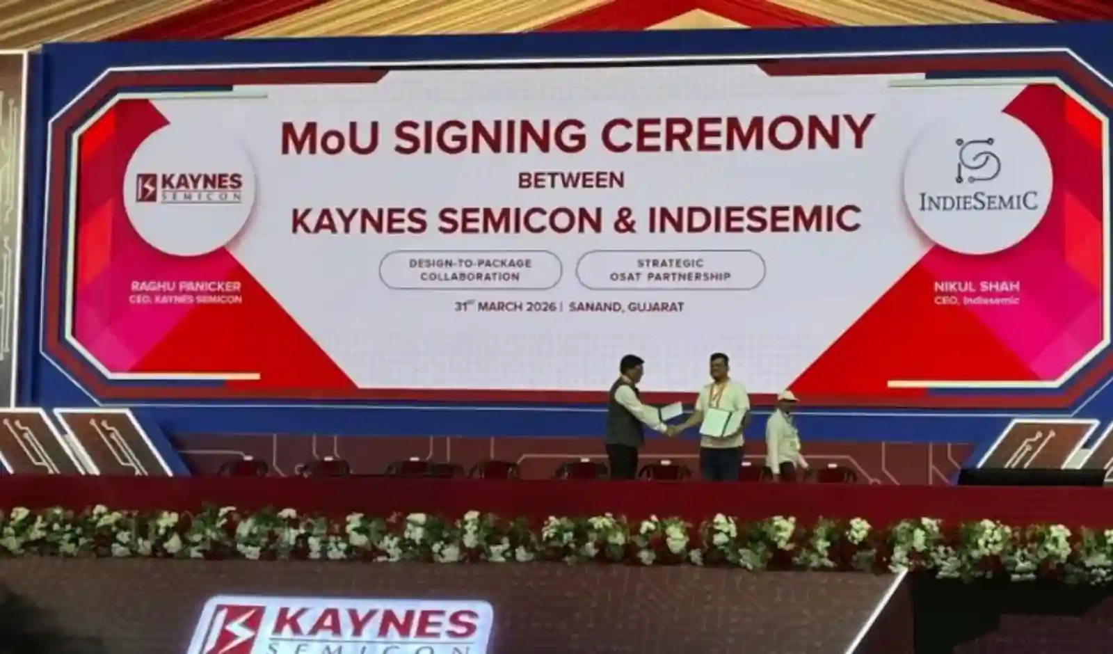 IndieSemiC और Kaynes Semicon का MoU, चिप पैकेजिंग इकोसिस्टम को मिलेगा बढ़ावा
