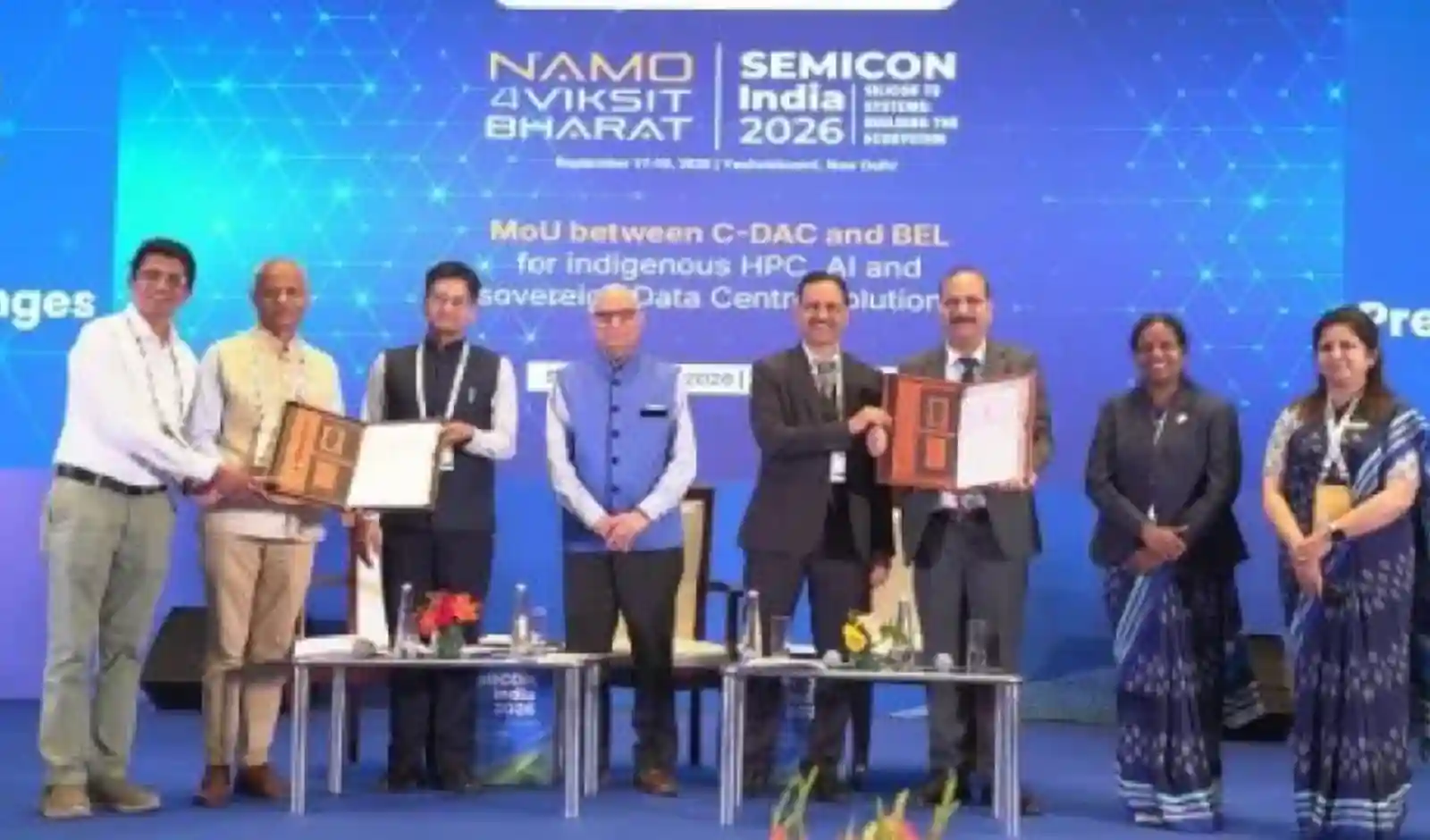 भारत इलेक्ट्रॉनिक्स ने C-DAC के साथ Sovereign Data Centre Infrastructure के लिए किया MoU